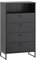 Schildmeyer Janne Highboard 60 schwarz matt
