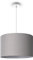 Paco Home Deckenlampe Pendellampe Aus Aluminium Und Stoff Hängelampe Ø45,5cm Breit Wohnzimmerlampe Esstisch Esszimmerlampe E27 Einfarbig 1 Flammig