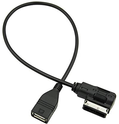 Jadeshay AMI MDI USB Audio Cable Adaptor Music Interface MP3 Adapter Compatible for Audi A3 A4L A5 A6L A8 Q5 Q7 R8 Music Interface Cables
