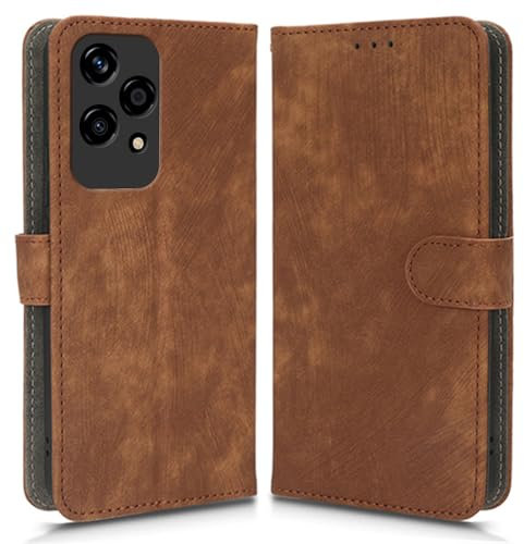 Custodia Compatibile con Honor 200 Lite 5G, Blocco RFID Copertura Protettiva Pelle Magnetica Flip Cover Antishock Slot Carte e Supporto