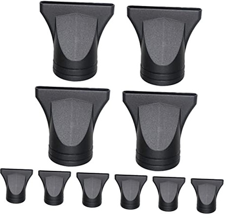 HAPINARY 10pezzi Asciugacapelli Accessorio Ugello Ugello Piatto Riutilizzabile Per Asciugacapelli Realizzato in Pp e Resistente e Pratico