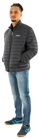 Armani Exchange Herren Essential, Light Padding Milano-New York Side Logo Jacket