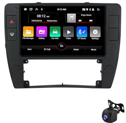 Radio estéreo para coche con navegación GPS,pantalla táctil de 9 pulgadas,reproductor multimedia USB,Android 13,autorradio multimedia para VW Volkswagen Passat B5 2000-2005 con BT 5.0 DTS,compatible