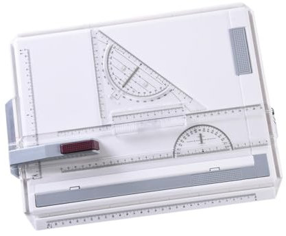 Nishiyuenyi Tablero de Dibujo A4, Mesa de Dibujo, Profesional, Multiusos, para Colocar Papel, Ilustraciones, Juego de Herramientas de Dibujo Portátil para Artista