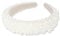 Exipsat Perlen Haarreif Braut Haarschmuck Hochzeit Haarreif, Perlen-Stirnband, Braut-Stirnband für Frauen