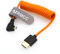 SZRMCC 8K 2.1 Micro HDMI Angolo sinistro ad HDMI Cavo intrecciato ad alta velocità per Go-Pro Hero 3/4 Canon EOS M5 Sony A6000 A7III RX10 Nikon B500 Z6 Raspberry Pi 4 Atomos Ninja 2 Monitor