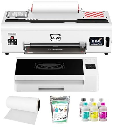 Procolored K13 Lite A3 DTF Drucker Set mit rauchfreiem Ofen 13 Zoll, Weißtinten Zirkulation, Infrarot Schutz, Transferdrucker Maschine für DIY Textil Business，Weiß