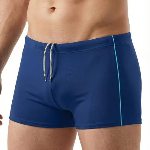MANA MANA Costume Uomo Piscina Elastico Asciugatura Rapida Costume da Piscina Uomo Sportivo con Coulisse per Nuoto Mare Spiaggia Vacanze Costumi Piscina Uomo Taglie Comode