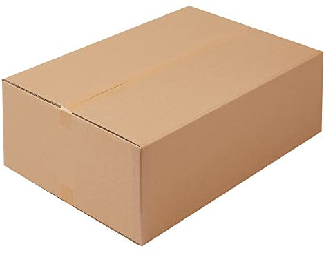 25 Kartons Faltkartons 300 x 215 x 140 mm, einwellig braun