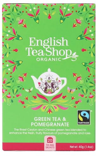 English Tea Shop Green tea pomegranate