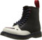 Dr. Martens - BROOKLEE Patent BLACK Lace Boot, Stivali per bambine e ragazze, colore Nero (Schwarz (black)) taglia 25