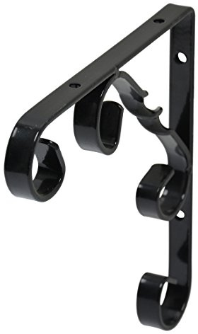 DURAline Ornamental Metal Square. Modern 15 x 15 cm Black