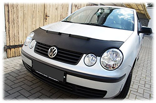 AUTO-BRA AB-00215 Auto Bra kompatibel mit VW Volkswagen Polo IV Typ 9N Bj. 2001-2005 Haubenbra Steinschlagschutz Tuning Bonnet Bra