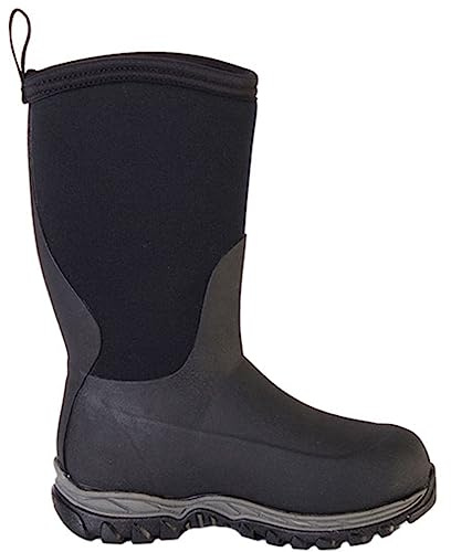 MUCK Kids' Rugged II Boot, Black, Size 4(M)