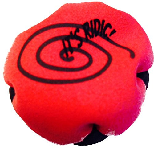 IT'S RIDIC! Rekordbrecher Sand gefüllt 2-Panel-Hacky Sack Footbag Rot schwarz