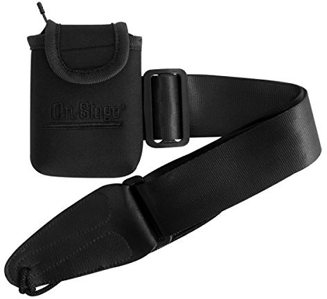 On-Stage MA1335 Wireless Transmitter Pouch with Guitar Strap