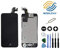 Mobilevie Pantalla LCD Retina + Pantalla Táctil Todo Reunidos Completa Marco para iPhone - Negro, iPhone 5C