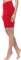 Merry Style Damen Kurze Leggings aus Baumwolle MS10-200 (Rot, 4XL)
