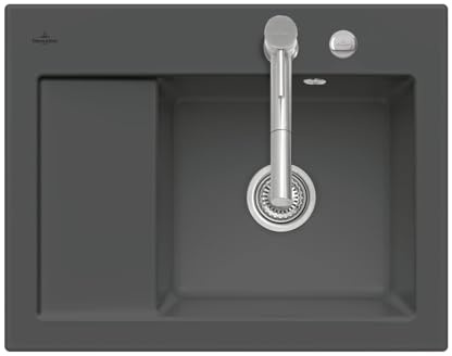Villeroy & Boch VB-3313 02 i4 SUBWAY 45 COMPACT Spülbecken, Graphite