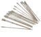 20 PCS 1mm Diamant Enduit Lapidaire Forets Peu Bits Aiguille Pour Bijoux Agate, Diamant Enduit Lapidaire Foret