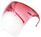 FEISEDY Gesichtsschutz Visierbrillen Oversized Schild Sonnenbrille UV400, Gespiegelt Flat Top Futuristischer Gesichtsabdeckung Sonnenbrillen für Herren Damen B2781 (007 Farbverlauf Rosa, 160)