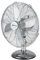 STAYCOOL 12in / 30cm Chrome Metal Desk Fan / 3 Speed Settings / 90 Degree Oscillation/Adjustable Vertical Tilt / 45w / Mesh Safety Grill/Quiet Motor/Low Noise/Table Fan / F1026CH / Chrome