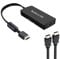 Y.D.F PS2 to HDMI Converter Adapter, PS2 HDMI Video Converter PS2 HDMI Converter with 3ft HDMI Cable for Sony Playstation 2/ Playstation 1/ Playstation 3 (PS2 & PS1& PS3)