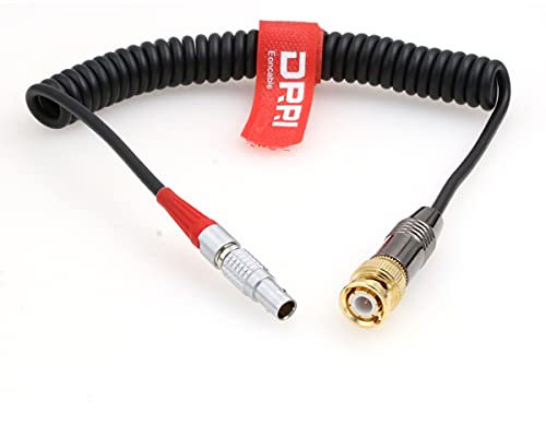 DRRI Ambient Recording LTC-Out Lockit Timecode Out Kabel 5pin auf BNC (Spiralkabel)