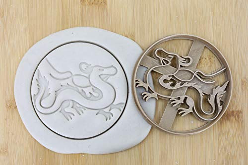 Cookie Cutter Fondant Keksstempel/Ausstechform Keksausstecher Plätzchen Drachen Motive 1 ca. 8cm