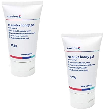 covetrus CVet Manuka Honig-Gel | Doppelpack | 2 x 42,5 g | Steriler Manuka-Honig in medizinischer Qualität | Kann zur Wundheilung beitragen | Anwendbar auf verschiedenen Wunden