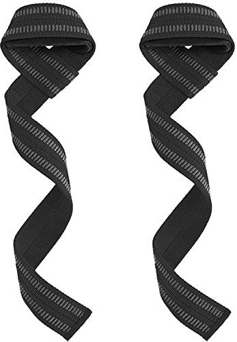 KARLOR Zughilfen Krafttraining Lifting Straps, Handgelenk Bandagen Zughilfen (gepolstert) für Krafttraining, Bodybuilding, Fitness - Kreuzheben Gurte - Profi Lifting Straps - für Frauen und Männer