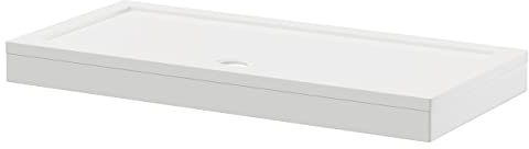 Wholesale Domestic Pearlstone 1600mm x 700mm x 40mm Rectangular Shower Tray and Plinth