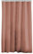 Douceur d'Intérieur, Duschvorhang mit Haken (180 x 200 cm) Essencia Terracotta, Polyester