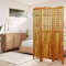 Chusui 3-TLG. Paravent, Raumteiler, Trennwand, Sichtschutz, Room Divider, Umkleidekabine, Raumabtrennung, Raum Teiler, Faltwand, 121,5x2x180 cm Massivholz Akazie