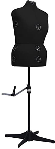 SKM Schneiderpuppe Verstellbar Weiblich Schwarz L Größe 44-50, Weight: 5.35 kg, 288491