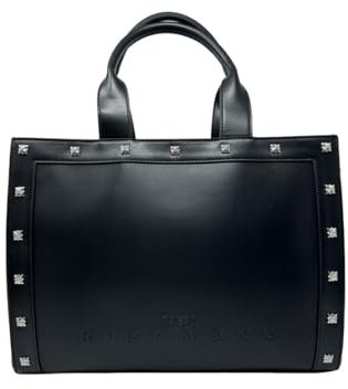 Richmond Borsa nera con dettaglio borchie da donna UNI