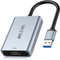 ABLEWE Adaptateur USB vers HDMI pour Mac OS, convertisseur audio vidéo en aluminium pour PC, ordinateur portable, projecteur HDTV, compatible Mac OS, Win10/8.1/8/7, Chrome OS (non compatible Linux)
