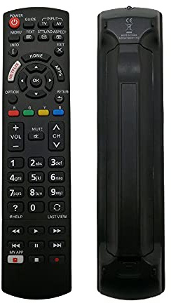 Replacement Remote Control For Panasonic TX-43JX600BZ