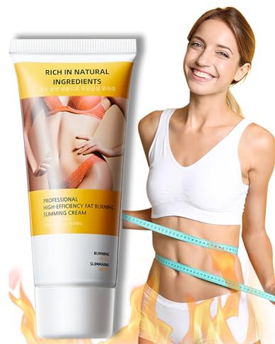 Anti Cellulite Creme,Anti-Cellulite-Schlankheitscreme,Slimming Body Skin Straffende Creme,Körperfettverbrennung Bester Gewichtsverlust,Massage Creme zum Formen von Taille,Bauch und Gesäß,Beruhigend