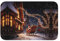 SGZLZBWK Fußmatte mit Weihnachtszauber für drinnen und draußen, rutschfest, saugfähig, für Haustür, Eingang, 40 x 60 cm