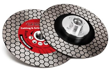 Casaverde 125mm Tile Diamond Cutting Disc with M14 Arbor Cutting and Grinding for Granite Marble Ceramic Tiles
