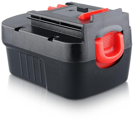 Masione 4800mAh HPB14 Batery NI-MH Replacement for Black and Decker 14.4v Battery FSB14 FS140BX A1714 499936-34 499936-35 BD1444L Compatible with Black and Decker 14.4V Battery Cordless Power Tools