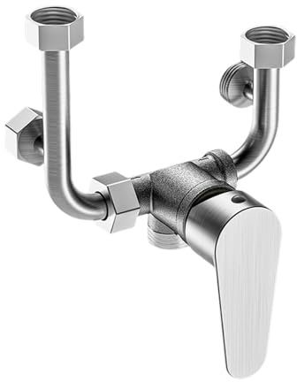 Zxfdsfdbnm Edelstahl Warmwasserbereiter Ventile Für Heiße Und Kalte Dusche Badezimmer Badewanne Öffnet Montierte Schalter Mischventile Für Die Dusche
