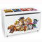 Furni Masters Paw Patrol Spielzeugkiste auf Rollen, 71 cm breit, Weiß, Kindermöbel mit Sicherheitsdeckel