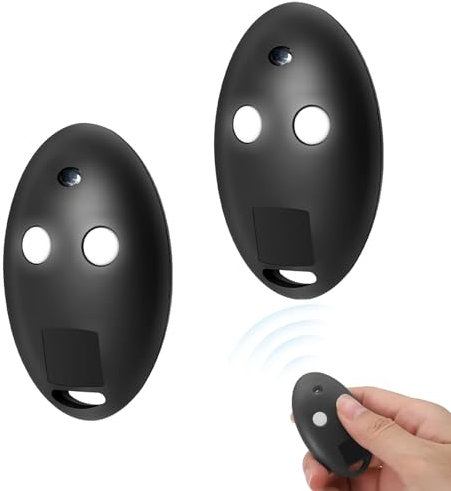 2Pcs Telecomando Cancello Compatibile con BFT MITTO2, 433,92MHz 2 Canali, Telecomando per MITTO2- Mitto2 M Rolling Code per cancelli automatici