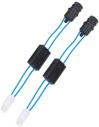 2pcs T10 LED Warning Canceller Adapter Scheinwerfer Fehler Decoder Gerätewiderstand