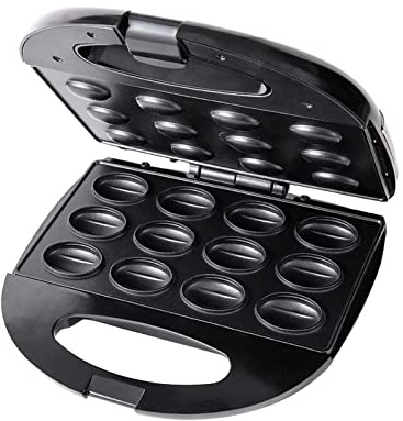 Electric Walnut Cake Maker - Automatic Mini Nut Waffle Maker & Cookie Mold for Kitchen Baking Tool