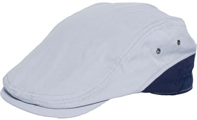 bugatti | Herren Flatcap Colorblock einfarbig verstellbar mit Logostick | 100% Baumwolle Denim