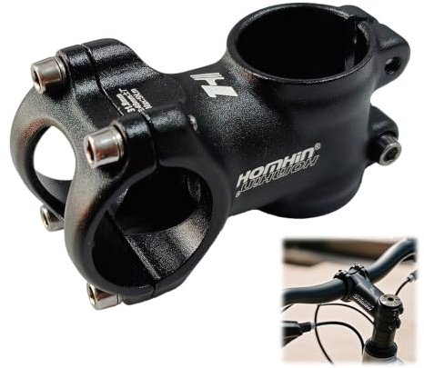 Ruayia Fahrrad Vorbau 31,8 mm 35 mm/45 mm/60 mm/70 mm,7 Grad Ahrradlenker Vorbau,Aluminium Lenkererhöhung Fahrrad,MTB Vorbau Lenkererhöhung für Mountainbike,Rennrad, BMX,MTB, Radfahren-45 mm