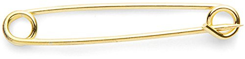 Shires Plain Stock Pin - Size:Small Color:Gold Plated